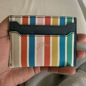J. Crew Rainbow Wallet